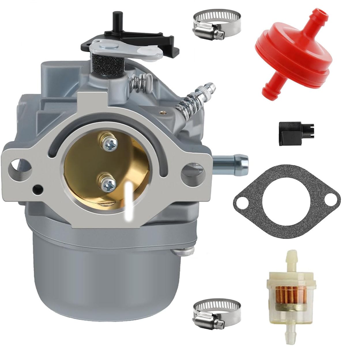 ZAMDOE LMT 5-4993 Carburetor Replacement for Briggs & Stratton 494502 495706 496592 498027 498134 498231 499161 699318 699737 699831 Carburetor Compatible for 28B702 28B707 12HP 28M707 289707 Engine