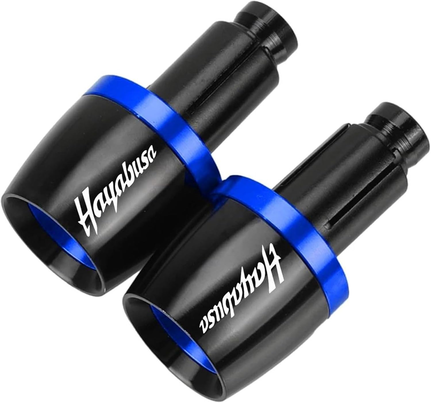 Motorcycle 22MM Handlebar Grips Handle Bar Cap End Plug for Suzuki Hayabusa 2024 2023 2022 HAYABUSA/GSXR1300 1999-2021 2020 2019