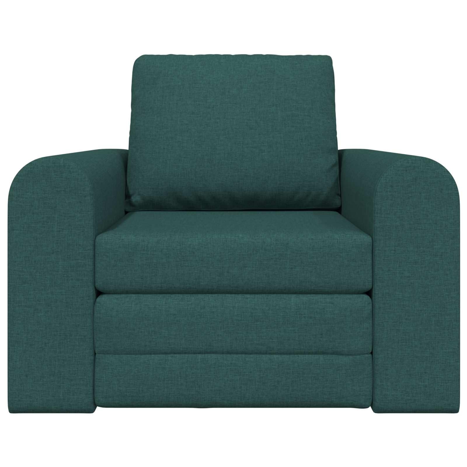 tissu convertible mécanisme manuel design moderne vert 98 x 71 x 83 cm