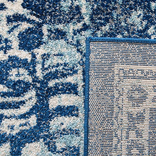 Tapete cuadrado 200x200 cm SAFAVIEH Evoke navy miniatura 4
