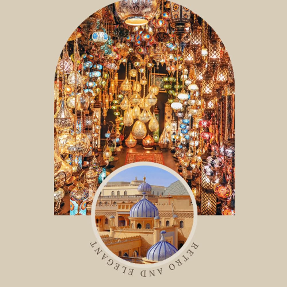 Lampa ścienna Retro Egzotyczna Ręcznie Wykonana Mozaika Specjalna Restauracja Hotel Pensjonat Korytarz Lampa ścienna