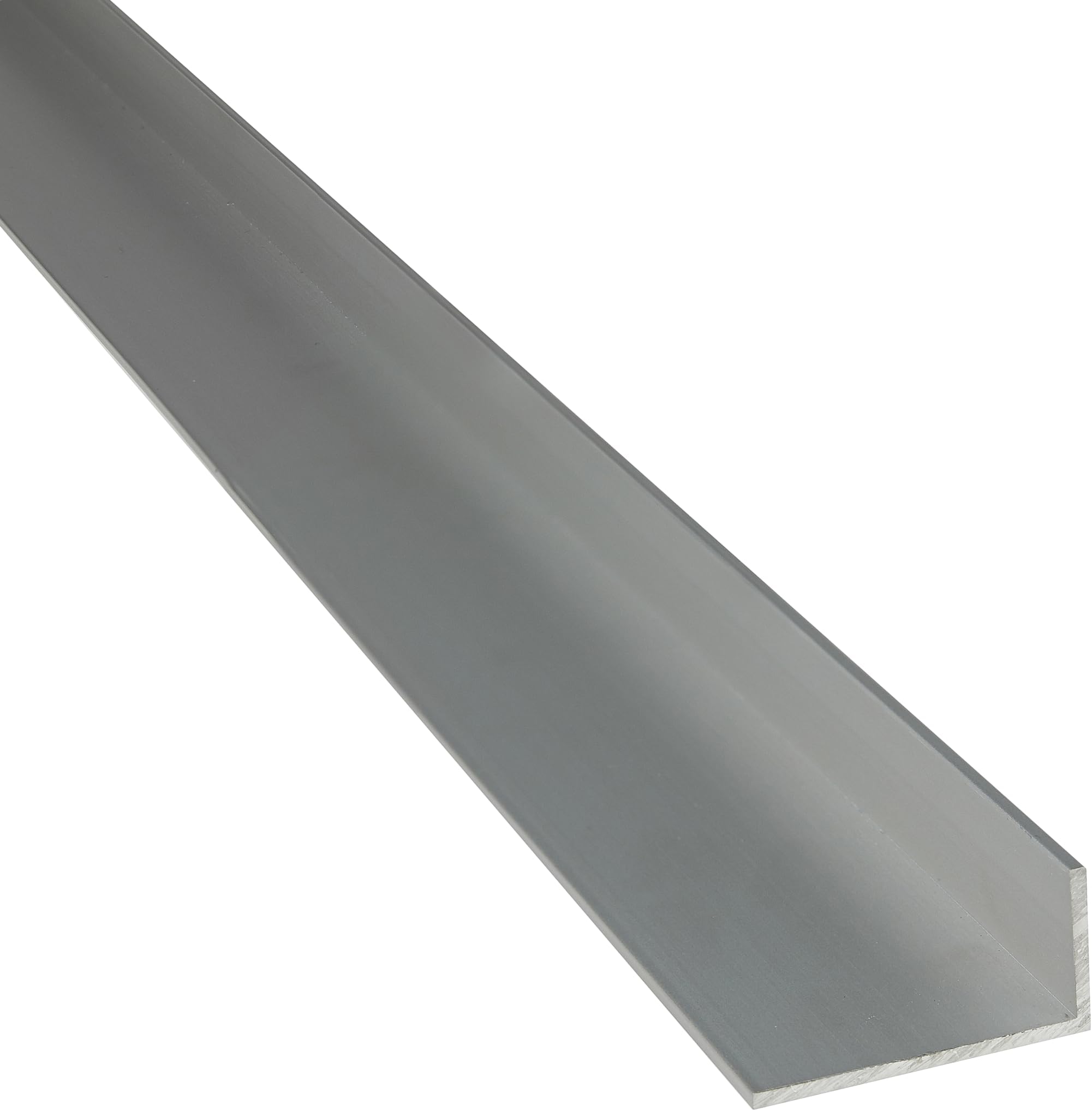 Aluminium Angle 1 - 2 m L Profile Anodised Silver Aluminium Angle Section