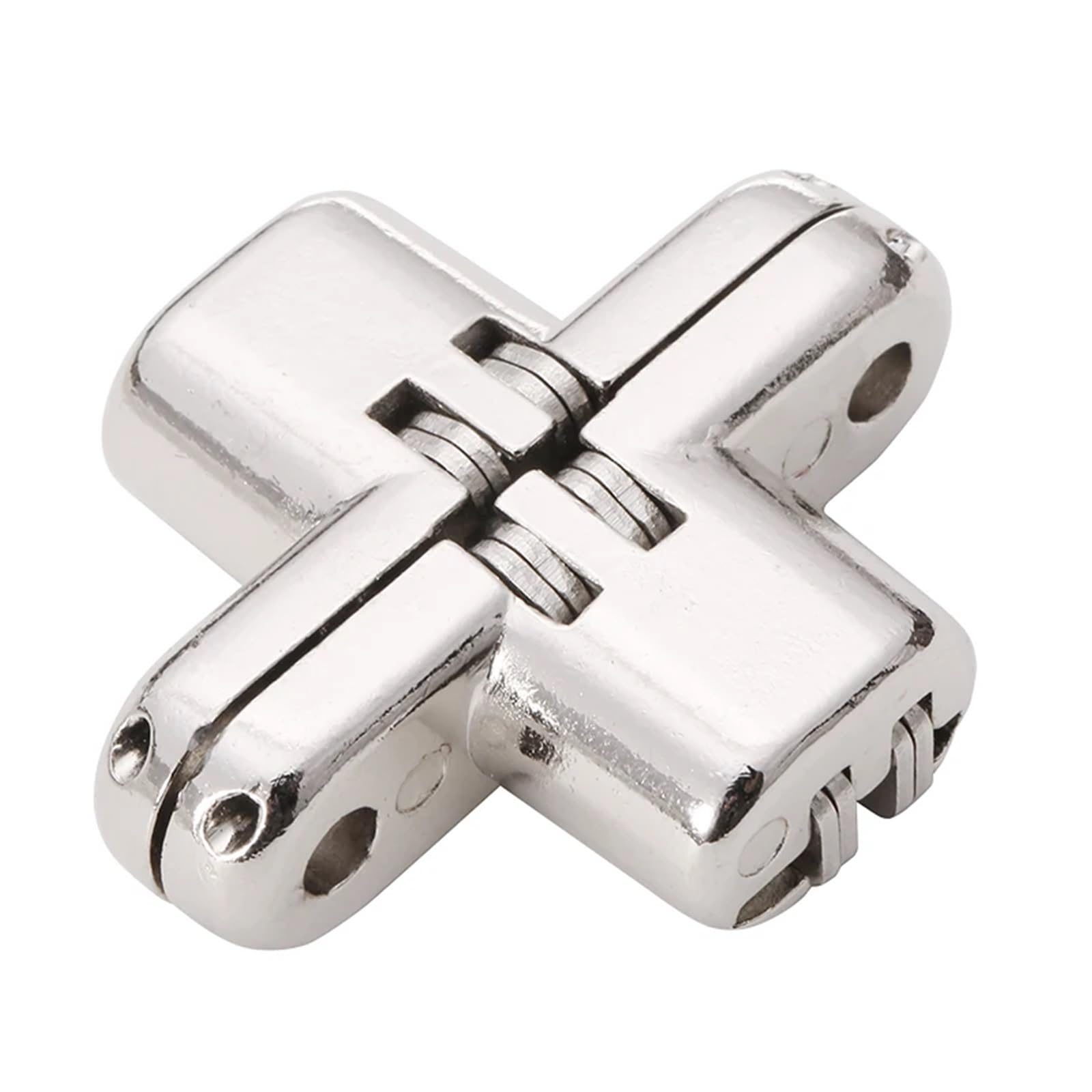 Charnière invisible 180° en alliage de zinc nickel pour porte pliante