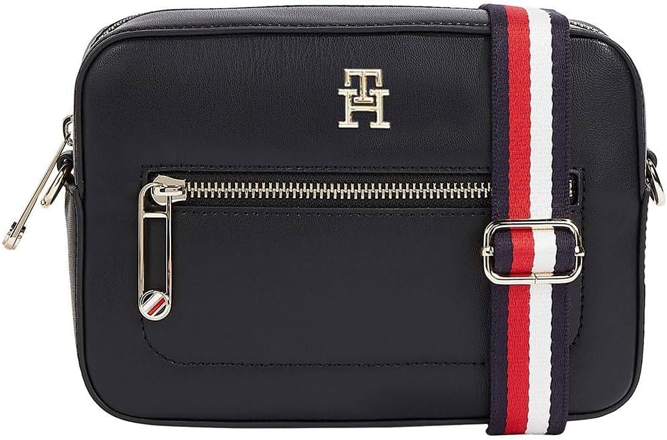 Tommy Hilfiger Damen Crossbody Bag Tasche Iconic Camera Bag Klein