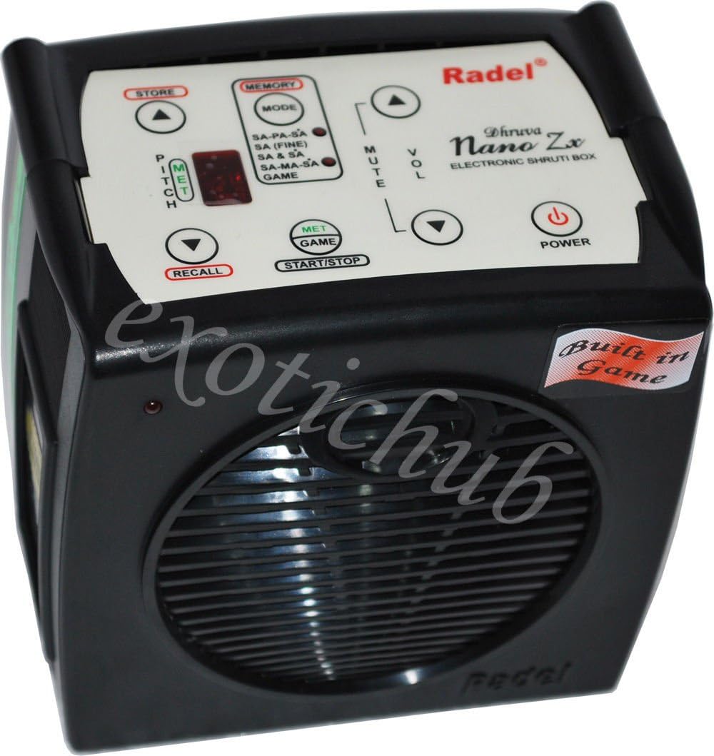 RADEL ELECTRONIC SHRUTI BOXNANO ZXSURPETIHARMONIUM TYPE DRONE3YEAR