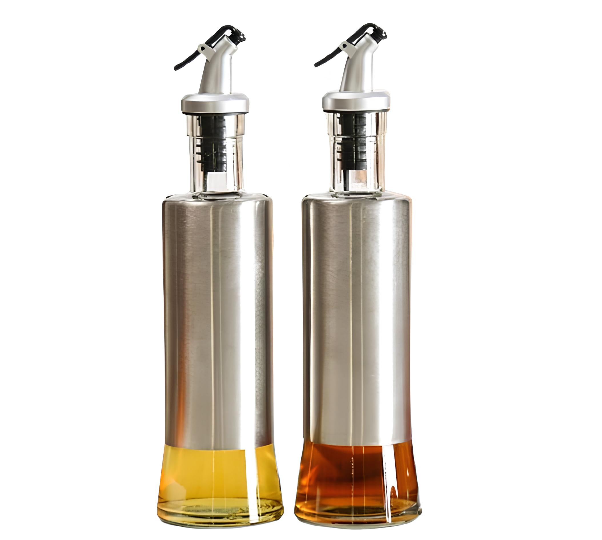 See full amazon price history chart for JIRLY Glass Oil Dispenser with Steel Cover Seasoning Bottle Glass Oil Bottle Leakproof Oiler Tank Household Stainless Steel Condiment Dispenser Steel 500ml Pack Of 2 JIRLY Glass Oil Dispenser with Steel Cover Seasoning Bottle Glass Oil Bottle Leakproof Oiler Tank Household Stainless Steel Condiment Dispenser Steel 500ml Pack Of 2 (B09MM61ZW4) Amazon Price History, Amazon Price Tracker