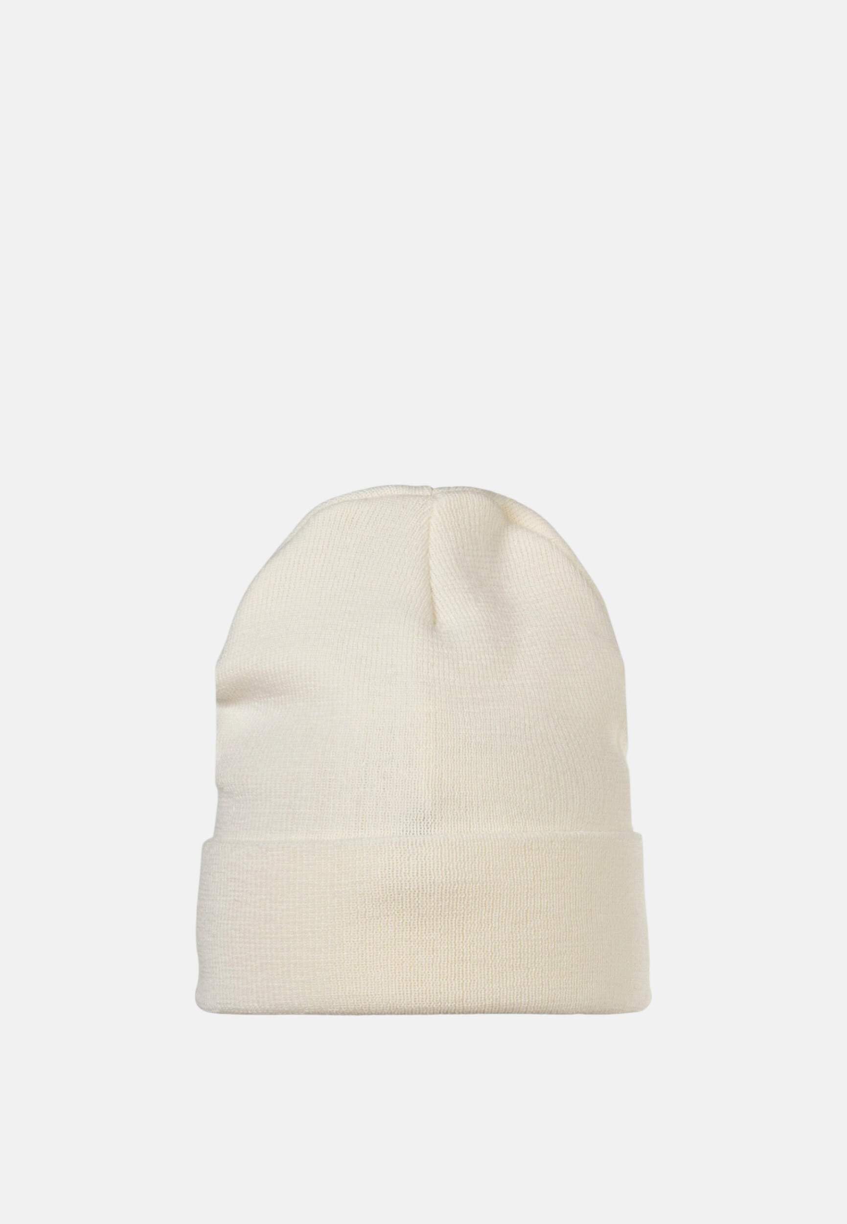 Armani Exchange Berretto di Lana Bianco da Uomo con Ricamo Logo Uni