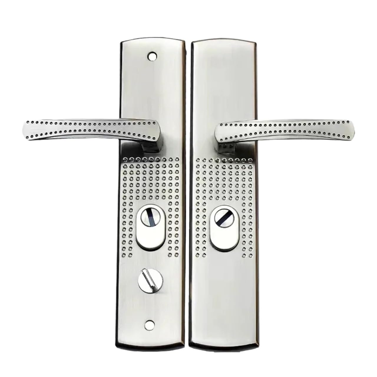 LXURY 1SET Door Handle Aluminium Alloy Door Handle Thickened Panel Handle Door Fittings Household Hardware