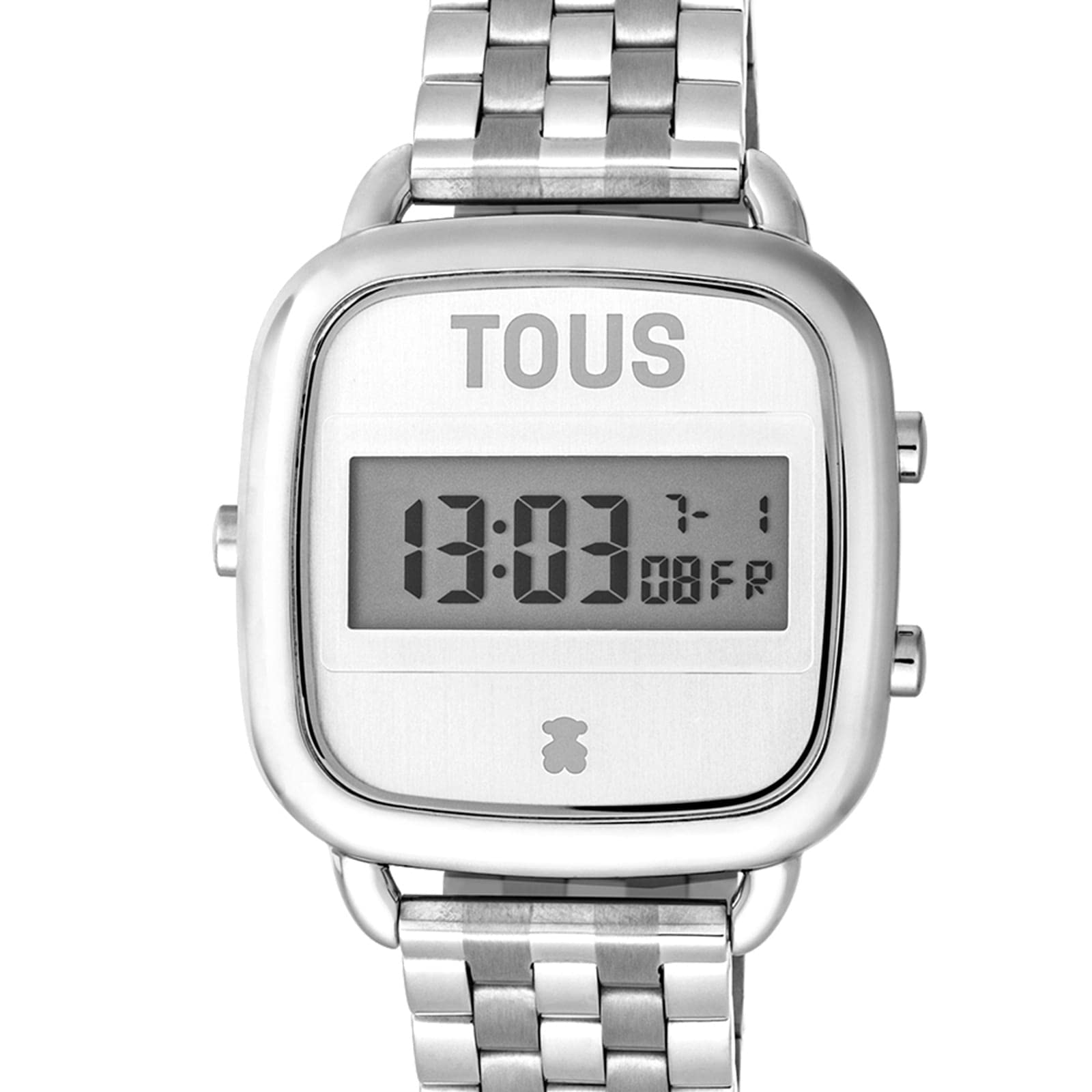 TOUS Watches d-Logo Reloj para Mujer Digital de Cuarzo con Brazalete de Acero Inoxidable 200351021