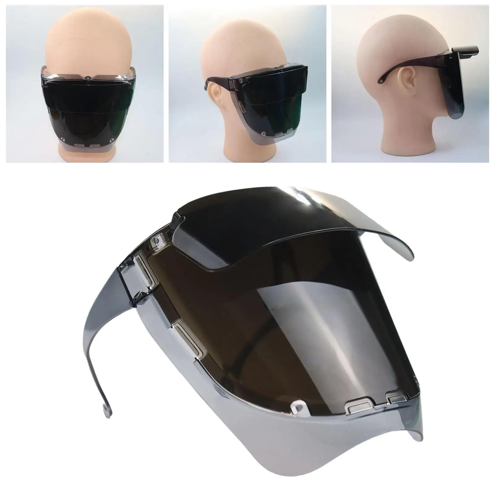 Mascara De Soldar Pantalla de soldadura, gafas soldador, máscara pulido resistente al calor y a los golpes
