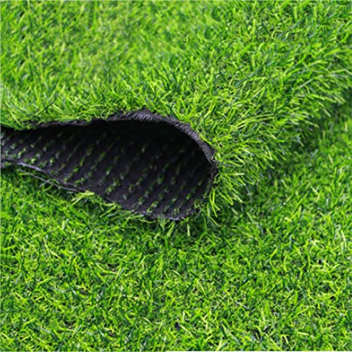 Césped Artificial de Alta Densidad de Pila de 20 mm (2 Metros) Largo Ancho Natural y Realista 2x2
