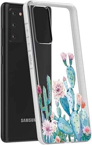Miniatura 3 de Funda para Galaxy S20 FE (2020), Galaxy S20 FE 5G para niñas y mujeres, a prueba de golpes, transparente, suave, flexible, TPU delgada, funda