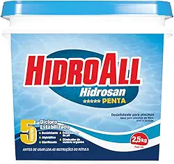 HidroAll Balde cloro granulado Hidrosan Penta 2,5 kg