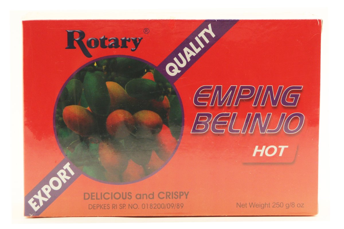 Emping Melinjo Pedas (Spicy Padi Oat) - 8oz [Pack of 6]