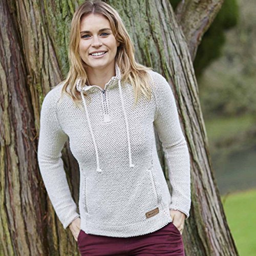 Weird Fish Geranium - Felpa a zip 1/4 Classic