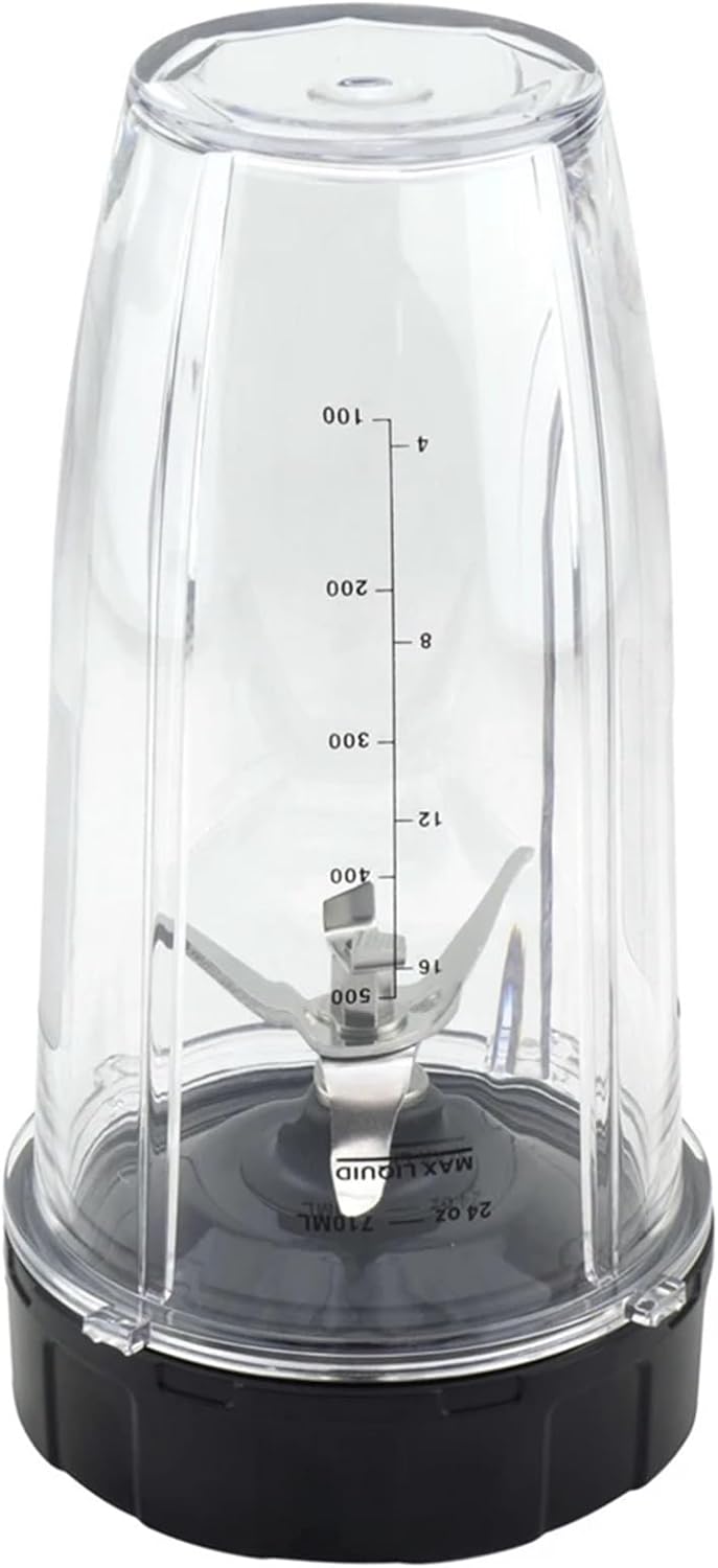 Blender Replacement Parts Fit for Ninja, 24Oz Cup 7 Fins Extractor Blade, Fit for Nutri Ninja Auto IQ BN801 SS101 BL480-30 BL641