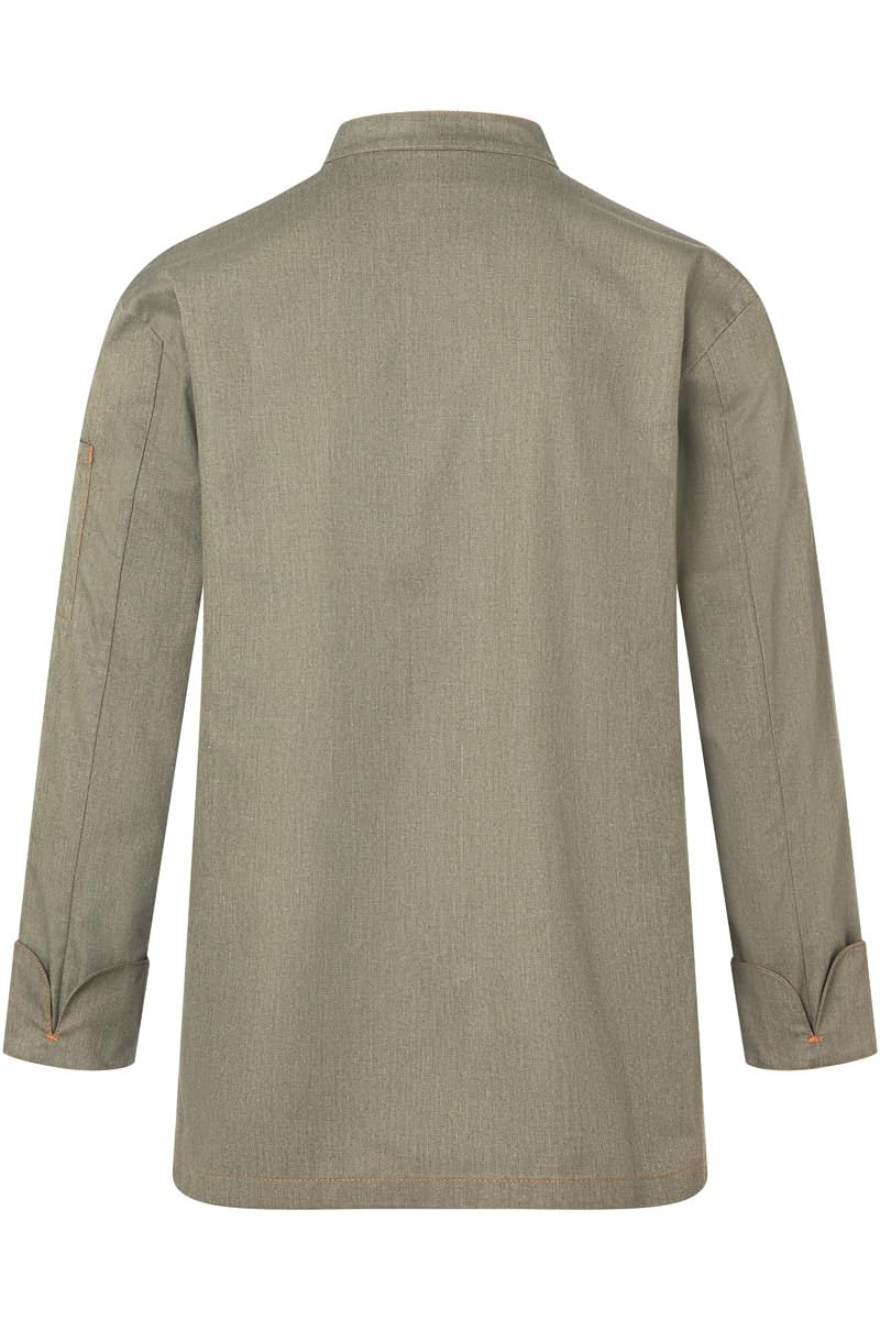 Karlowsky Kochjacke Jeans-Style Vintage Moss Green - Größe 52