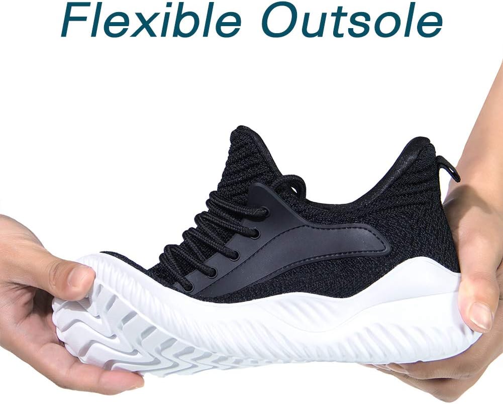 Akk Womens Walking Shoes - Slip On Tennis Running Shoes Memory Foam Lightweight Work Sneakers for Indoor Outdoor Gym - Image 5