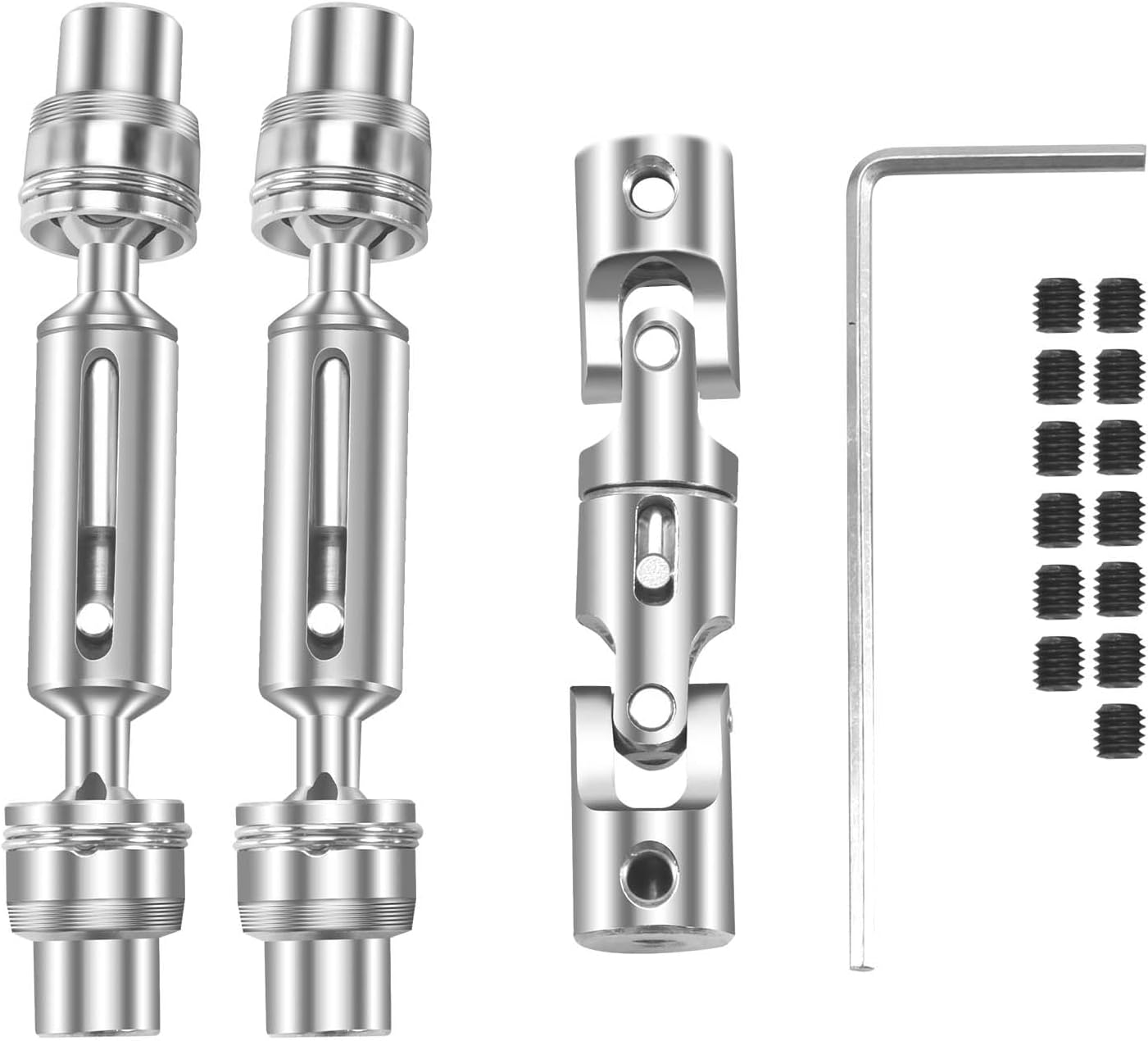 for B1 B-1 B14 B-14 B16 B-16 B24 B-24 C14 C-14 B36 1/16 Truck RC Car Upgrade Metal Parts Drive Shaft