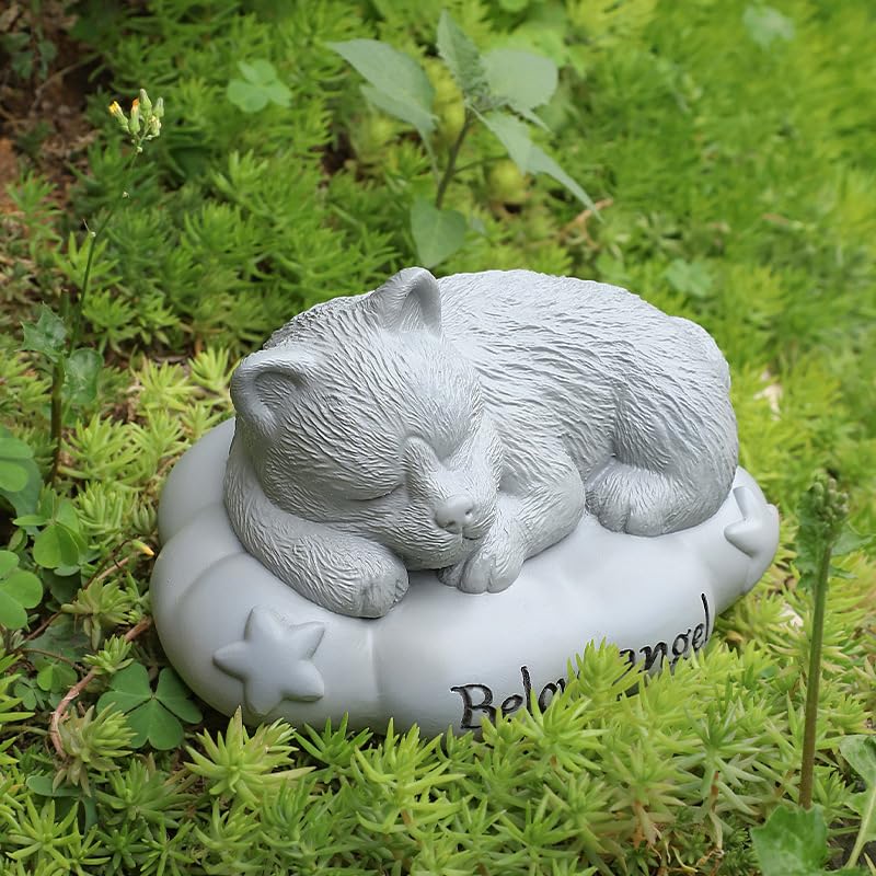 Dog Memorial Urn Resin - Loyal Companion Pet Cremation Urn, Cloud Dog - Image 2