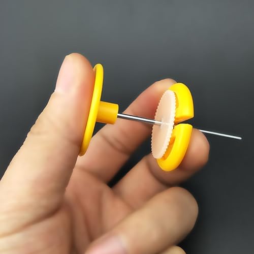 Miniatura 7 de EUDAX Juego de 18 motores de corriente continua, mini motor eléctrico de 1.5-3 V 24000 RPM con 252 engranajes de plástico, 2 soportes de batería AA,