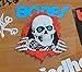 Powell Peralta Skateboard Sticker - Old School Ripper 12.5cm wide approx - clear
