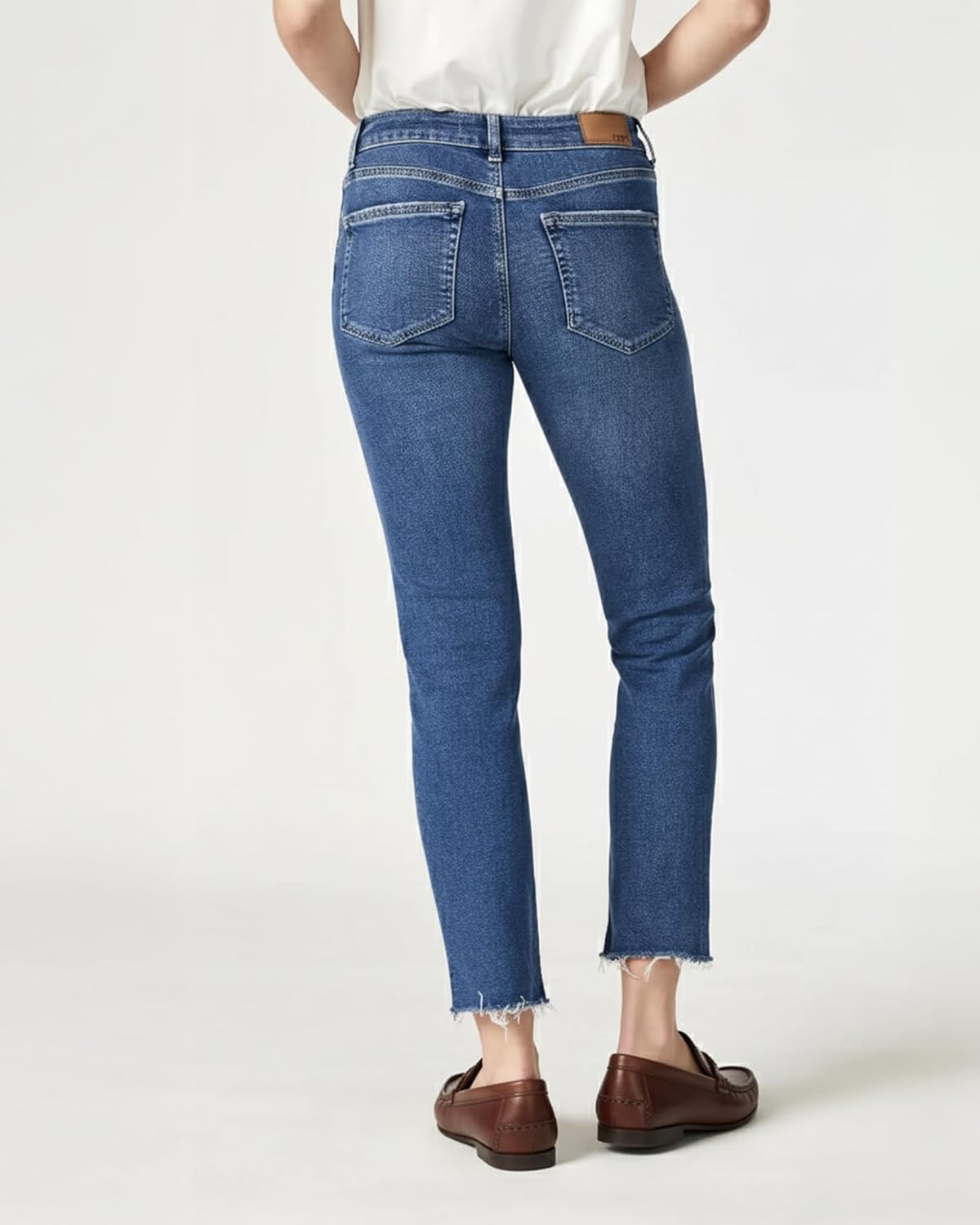 Mavi Women's Viola High Rise Straight Leg Jeans - Image 3