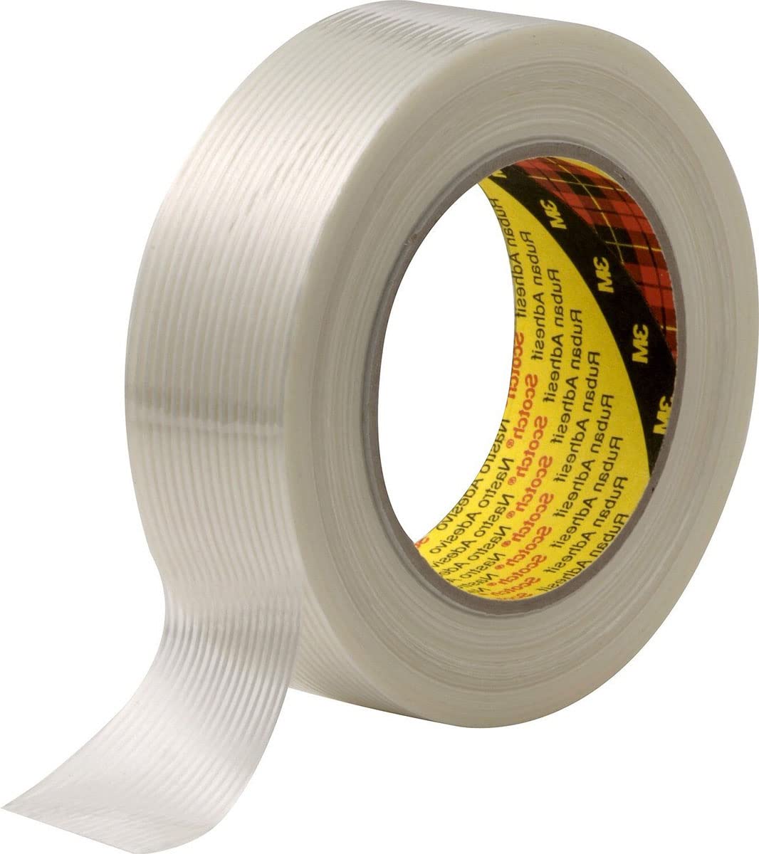 3M Tartan 8956 - Nastro adesivo a filamento universale, 25 mm x 50 m, confezione da 36 pezzi