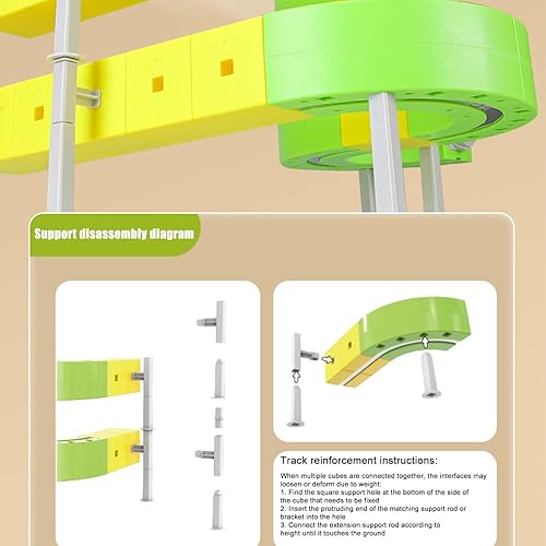 Miniatura 3 de Train Set, with Motorized Train Set, 67pieces, Motorized Track Toy, Nursery playroom Toy, Portable Safe Construction, for Boys Girls Christmas