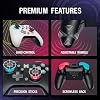 MGC Switchplate Wireless Controller for Switch 2/Switch/OLED/Lite with Chat Macro Button, Gyro, Programmable Back Buttons, Adjustable Rumble, 2 Magnetic Faceplates, Screwless Design, Compact Build
