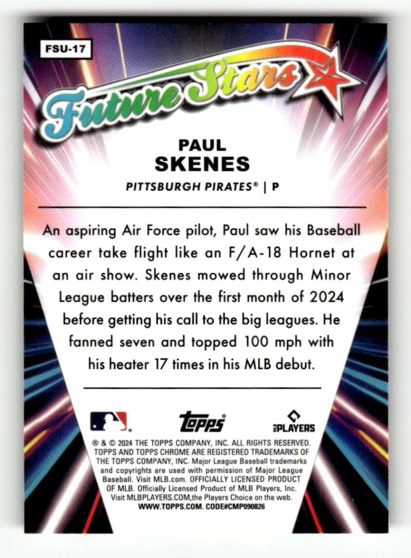 Amazon.com: 2024 Topps Chrome Update Future Stars #FSU-17 Paul