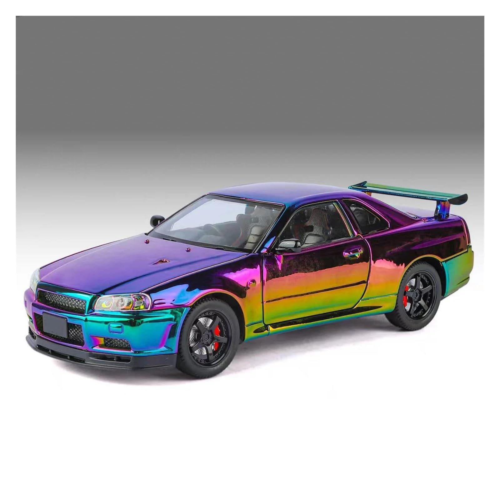 Uifcog B Die Cast Collectible Car Model For Gtr-R34 For Skylin Diecast Model Car
