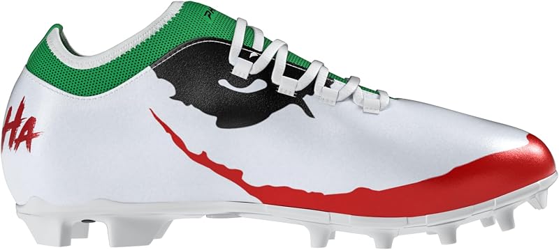 The Joker Football Cleats – Velocity 2.0 | DC Edition | Men's Lightweight Speed Performance Cleats