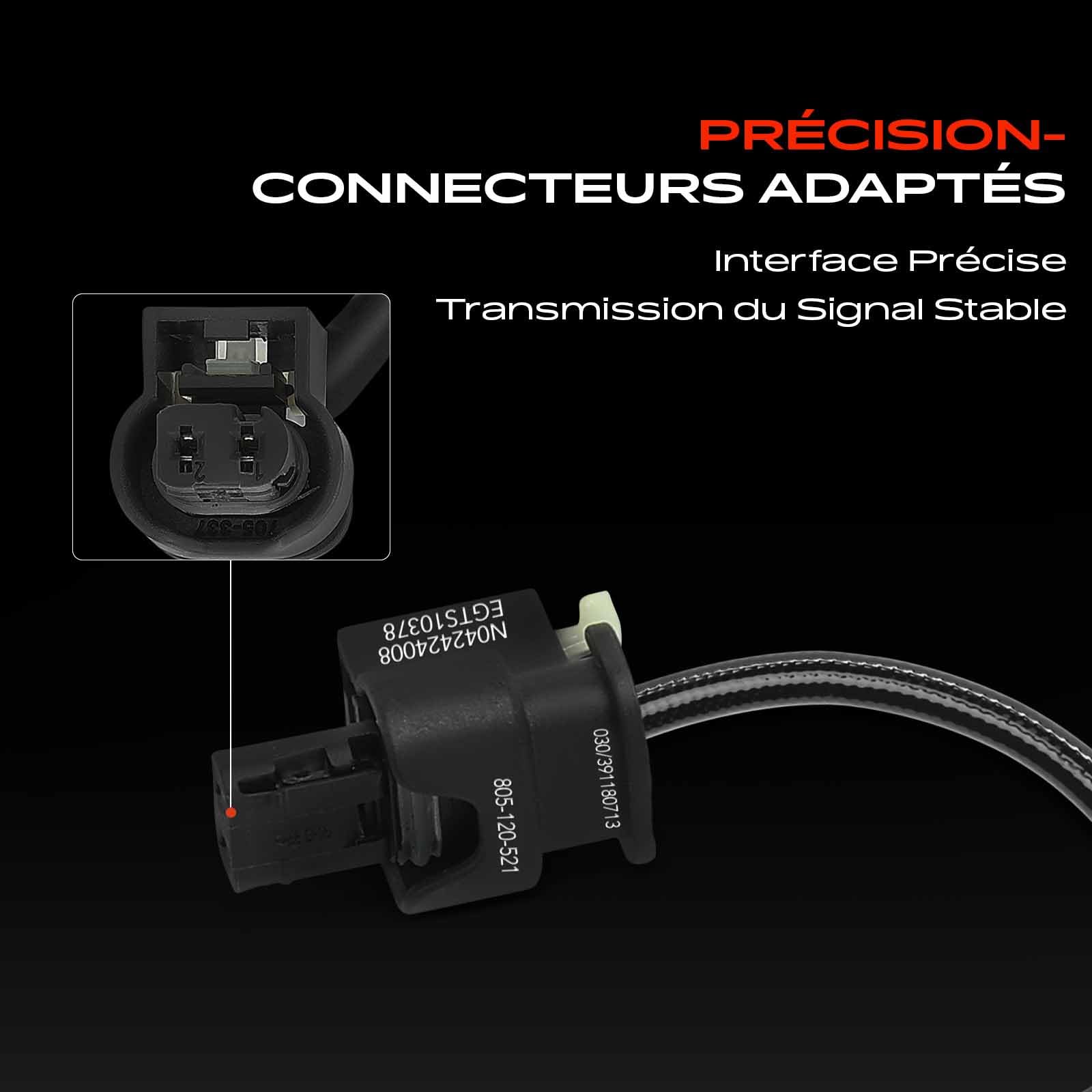 Frankberg Capteur de température des gaz d'échappement en amont du filtre | Compatible avec: Série 5 Gran Turismo F07, 3 Gran Turismo F34, Série 3 Touring F31, Série 5 F10, X1 E84, Série 1 F21