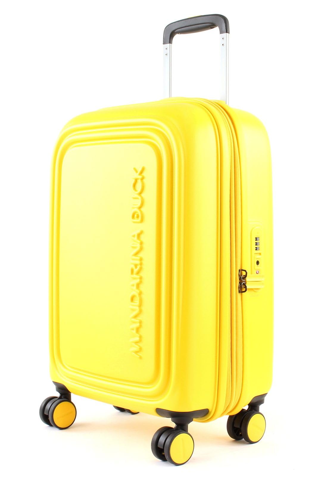 MANDARINA DUCK(マンダリナダック)Logoduck + S 4 Wheel Trolley Yellow