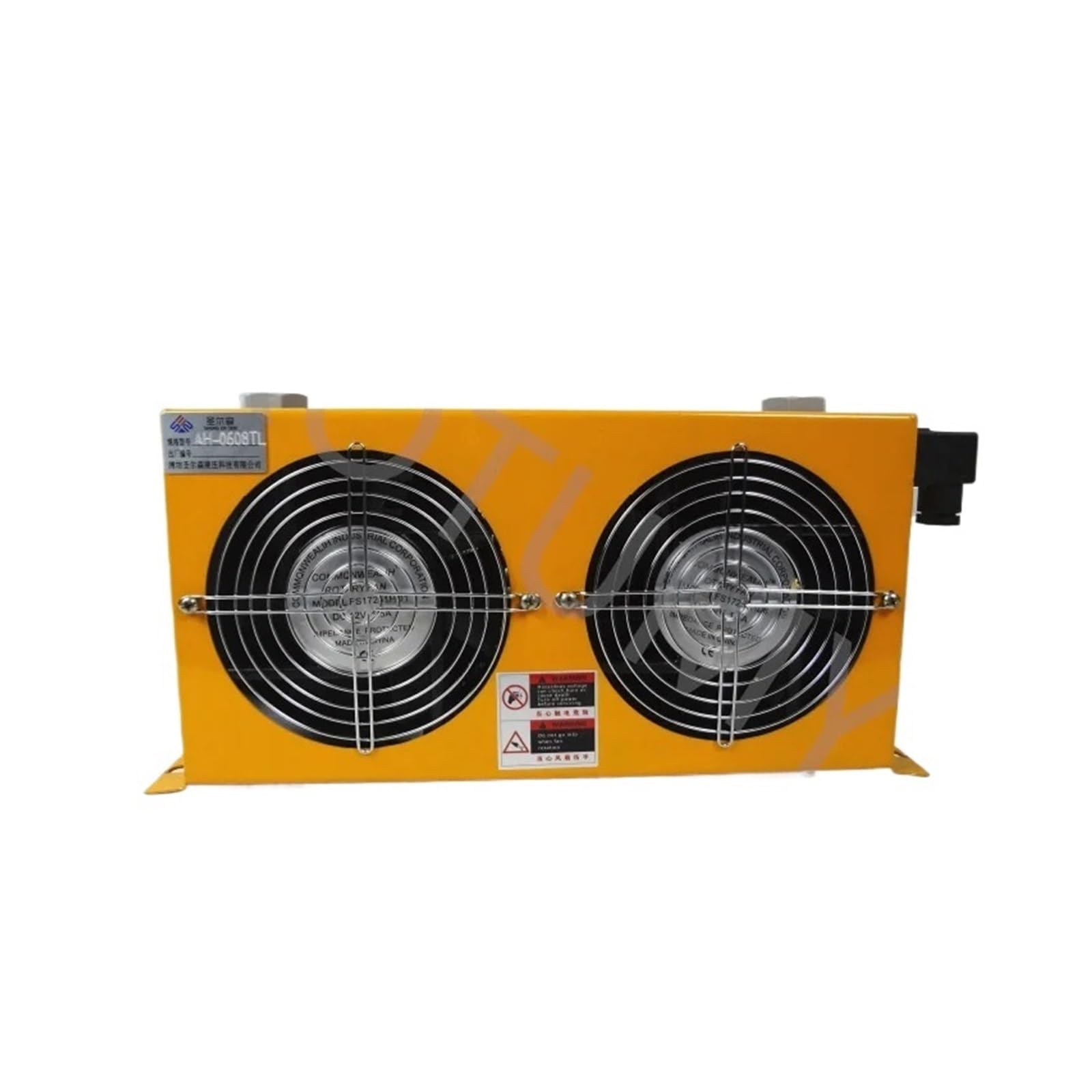 Refroidisseur d'air hydraulique 60 l/Min, Outils de quincaillerie, Ventilateur, Refroidisseur d'huile, 24 V/12 V/220 V/380 V, Refroidissement du réservoir de Carburant(12V)