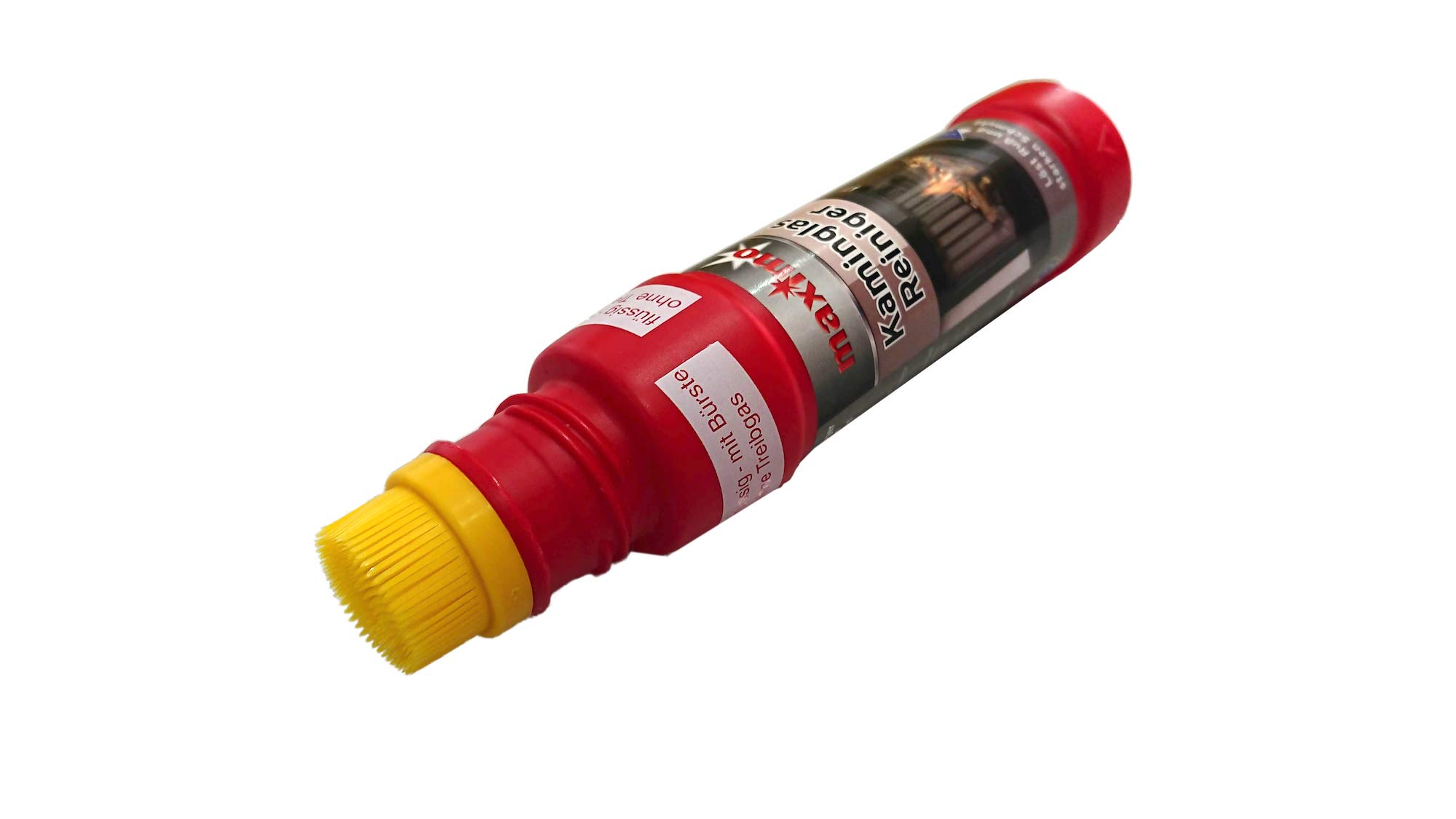 Kaminscheibenreiniger Maximo | Power Activ-Gel gegen hartnäckigste Verschmutzungen wie Ruß und Eingebranntes | Hochergiebig mit integrierter Bürste (12)