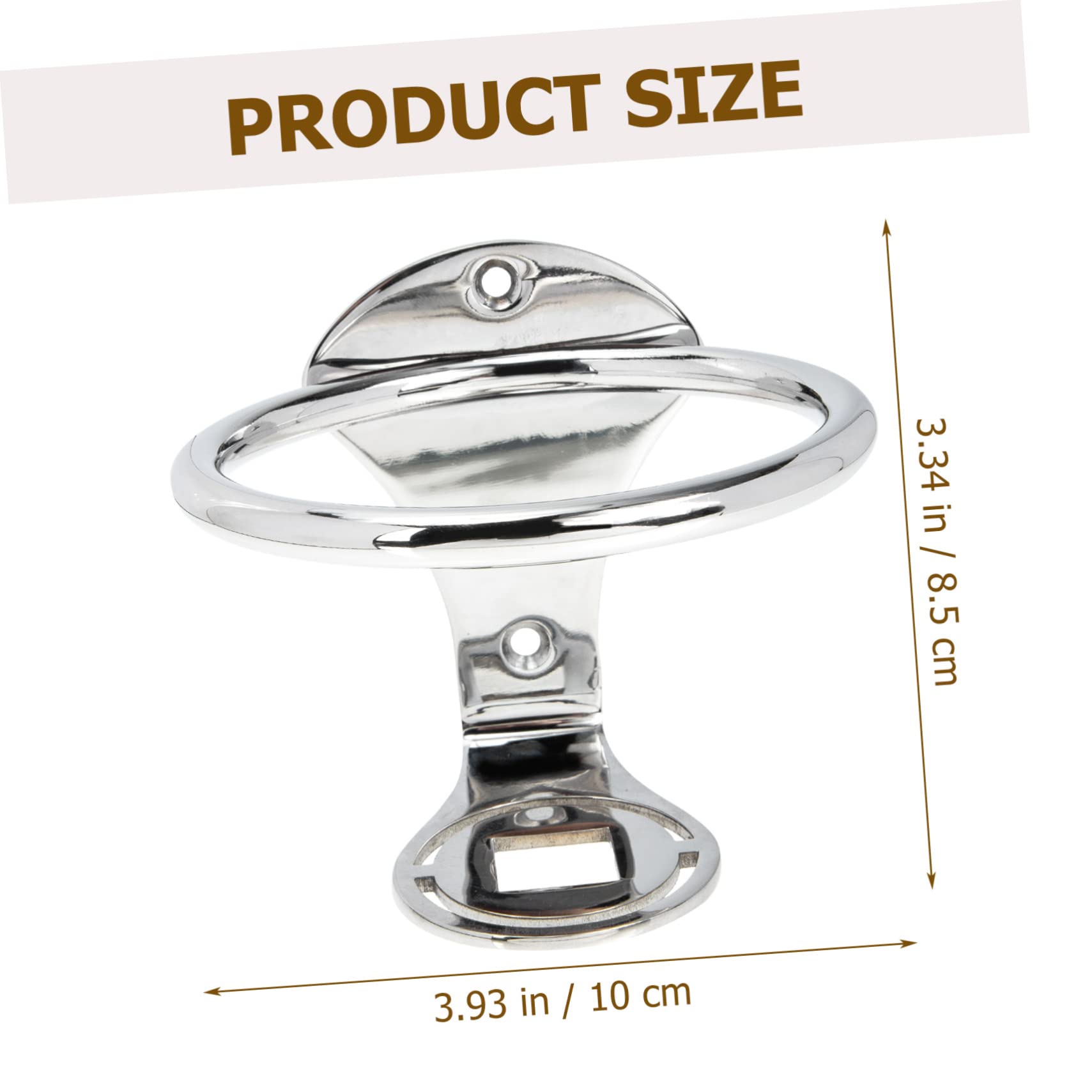 OSOLADY Cup Holder for Boat Car Rv Outdoor Cup Storage Rack Stainless Steel Water