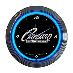 Neonetics Decorative Gm Camaro Script Neon Wall Clock Neonetics Decorative Gm Camaro Script Neon Wall Clock product image
