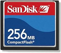 Vista 1 de Tarjeta Sandisk 24x CompactFlash de 256 MB de grado estándar