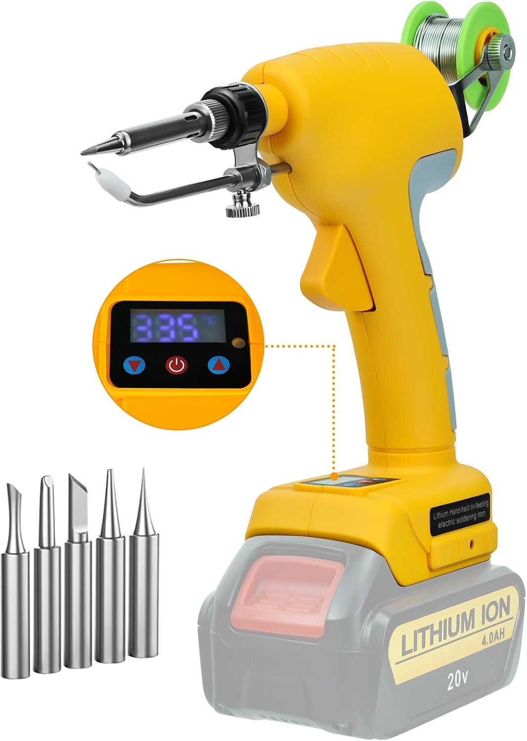 Cordless Soldering Iron Kit for DeWALT 18V/20V Max Liion