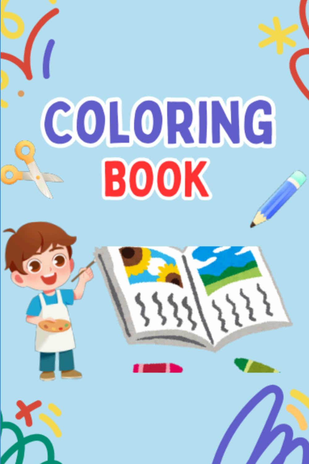 COLORING BOOK FOR KIDS: Coloring Activity book for kids.