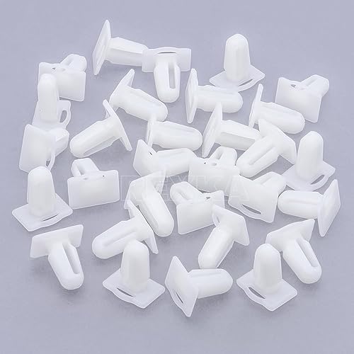 Miniatura 2 de Rexka 30 piezas de clips de revestimiento de umbral de puerta para BMW 51471840960 E30 E31 E32 E34 E36 E38 E39 E46 Z3 M3 M5 3 5 7 y 8 Series