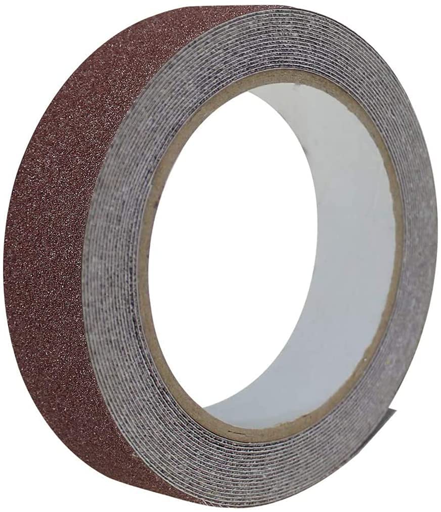 IKTU Silicone Highpower Anti-Slip Grip Tape Anti Skid Improves Grip And Prevents Risk Of Slippage On Stairs Or Other Slippery Surfaces - Keeps You Safe! (25Mm X 18 Meter, Brown), (B09H4RBR2S) Amazon Price History, Amazon Price Tracker