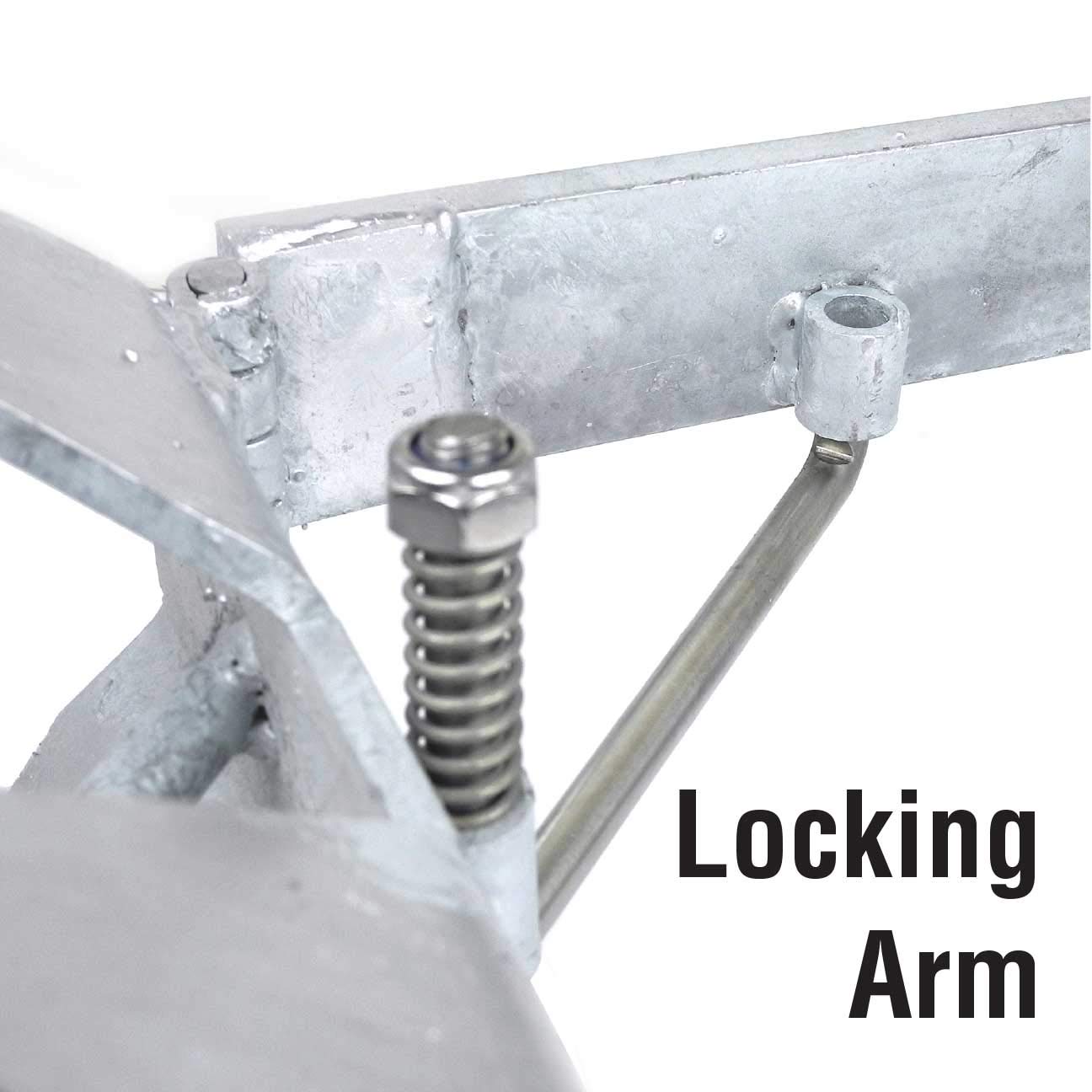 Seachoice Hot-Dipped Galvanized Steel Fold-and-Hold Anchor - Multiple