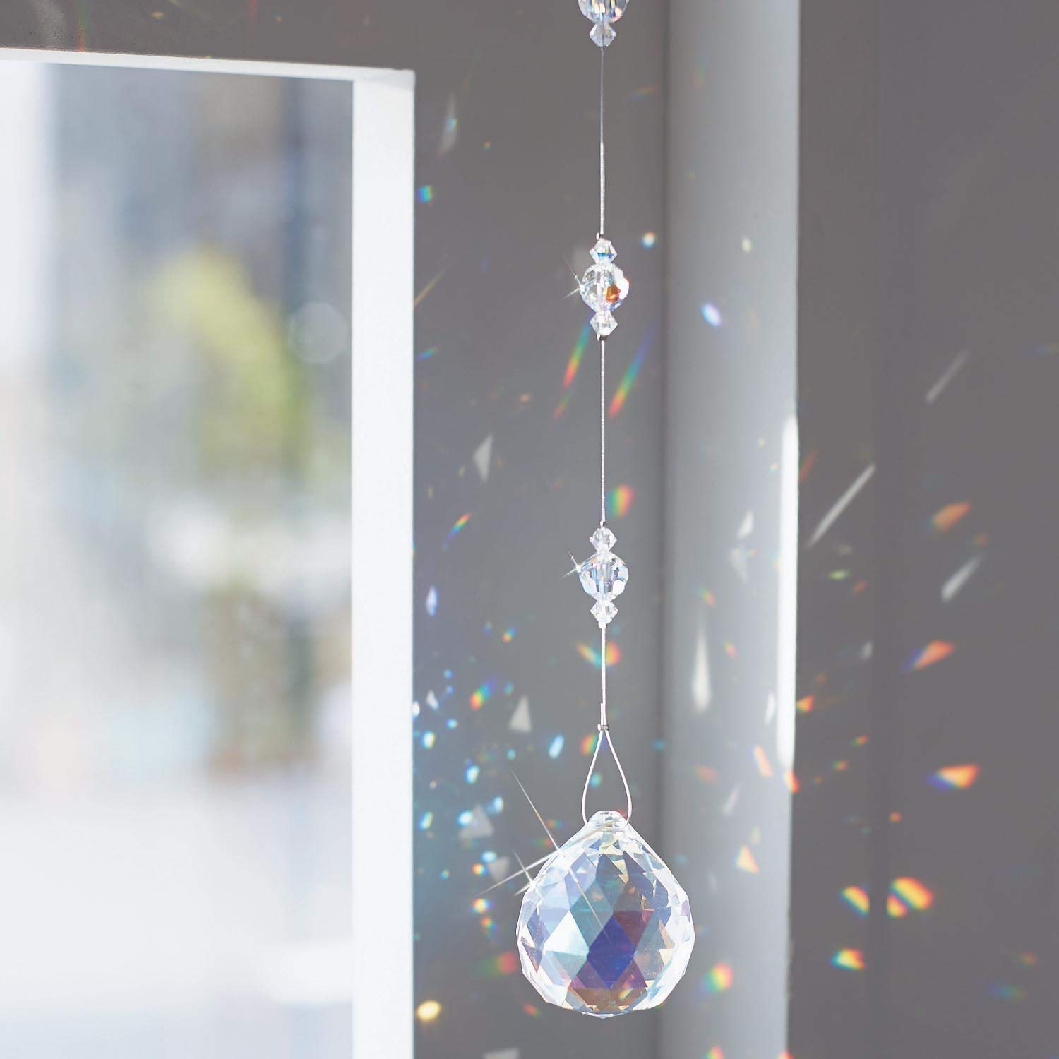 Amazon.co.jp: [ベルメゾン] サンキャッチャー オーロラタイプ 風水 約  