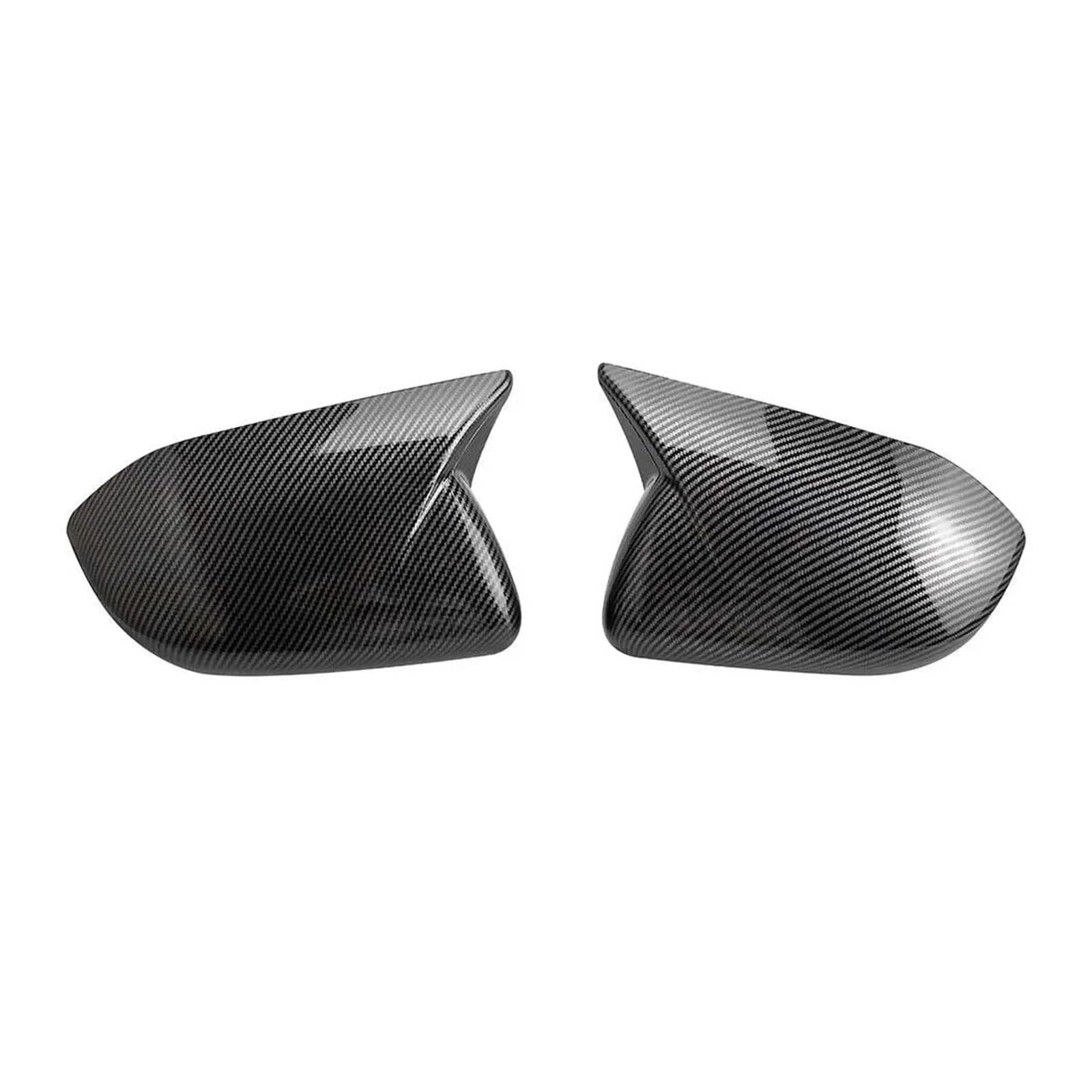 Rearview Mirror Cover Cap for Explorer 2020-2024 LHD Car Sticker Rearview Side Mirror Cover Wing Cap Exterior Door Case Trim(Carbon Look)