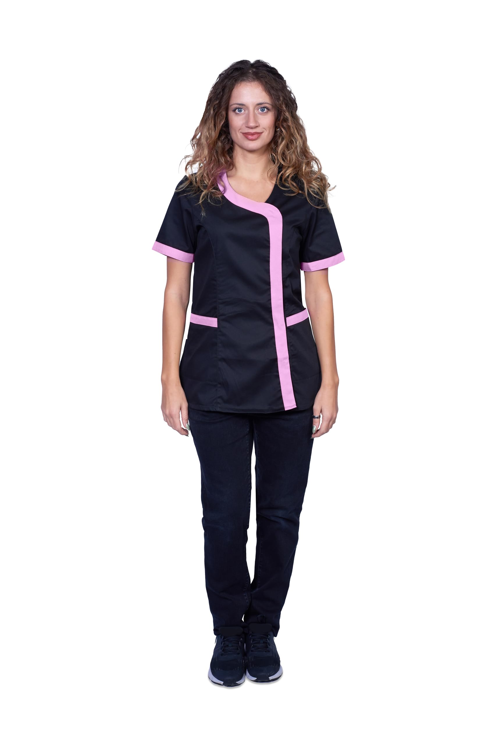 Ensemble uniforme veste pantalon OSS esthéticienne infirmière sanitaire esthétique