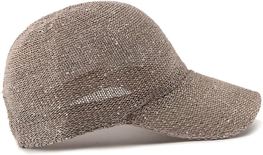 WITHMOONS Breathable Mesh Baseball Cap – Lightweight Sequin Glitter Summer Hat for Women, Adjustable Fit YZM0257 - Image 3