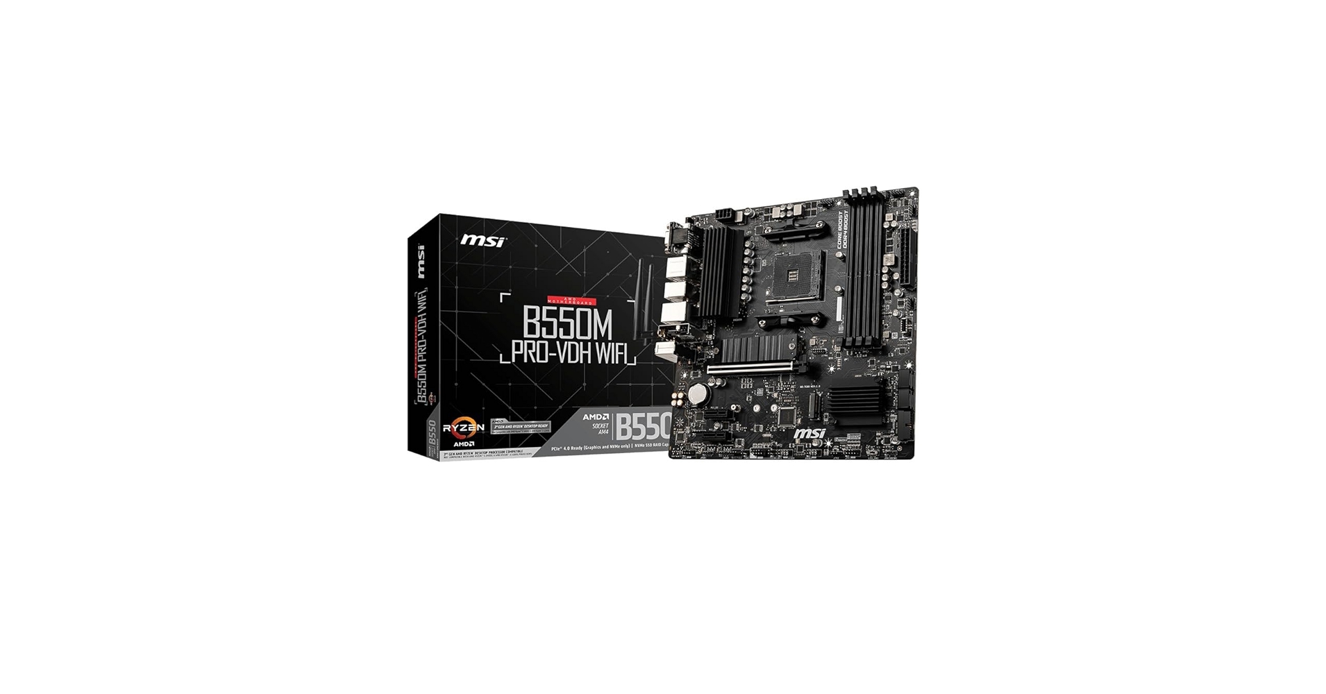 Amazon.com: MSI B550M PRO-VDH WiFi ProSeries Motherboard